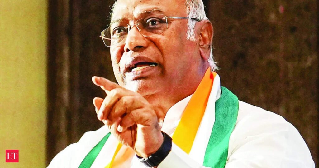 Call all-party meet, give time to study delimitation: Mallikarjun Kharge to PM Modi