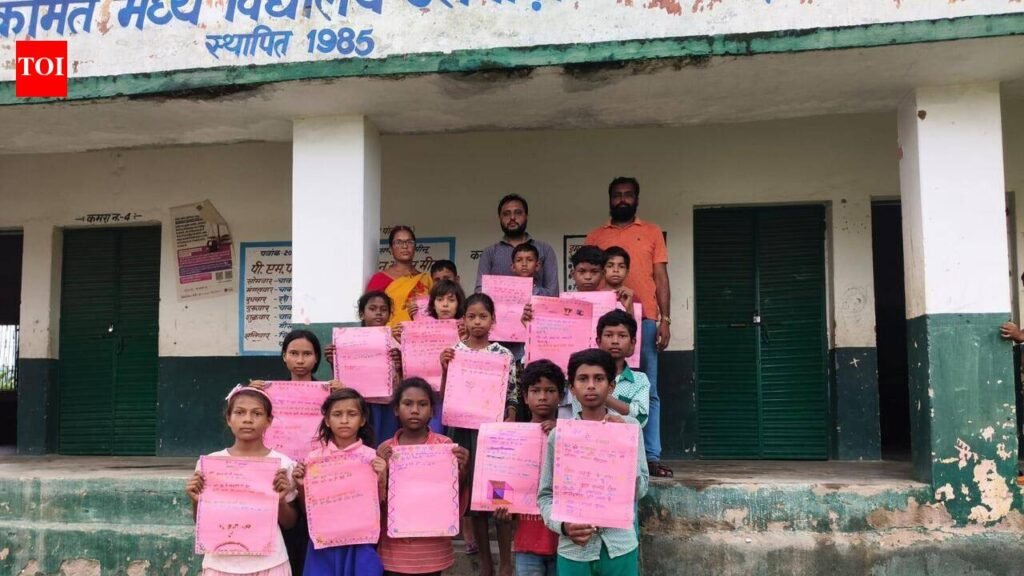 Jharkhand govt school students turn storytellers under JEPC reading campaign | Ranchi News