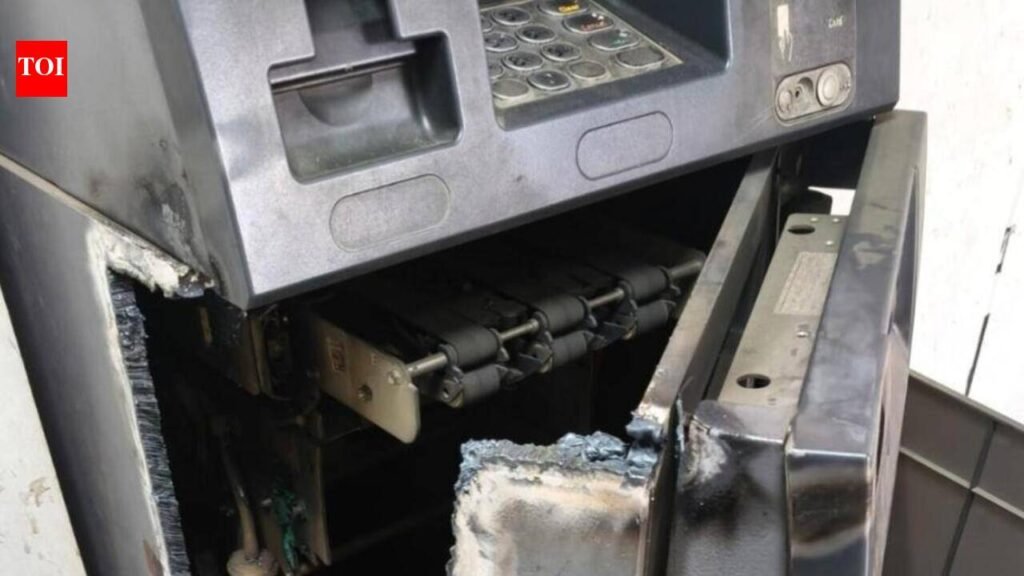ATM heist in Chennai: Culprits cut open chest, take ₹11.5 lakh | Chennai News