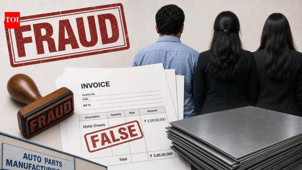 Case against 3 for ₹3cr invoice fraud in auto parts manufacturing firm | Pune News