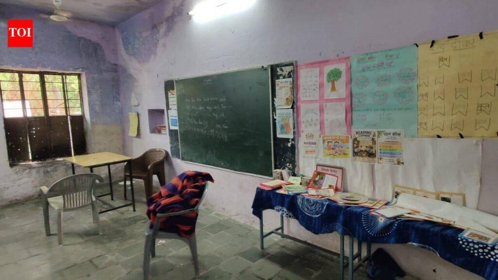 In India’s coaching capital, govt school children study under tin sheds | Jaipur News