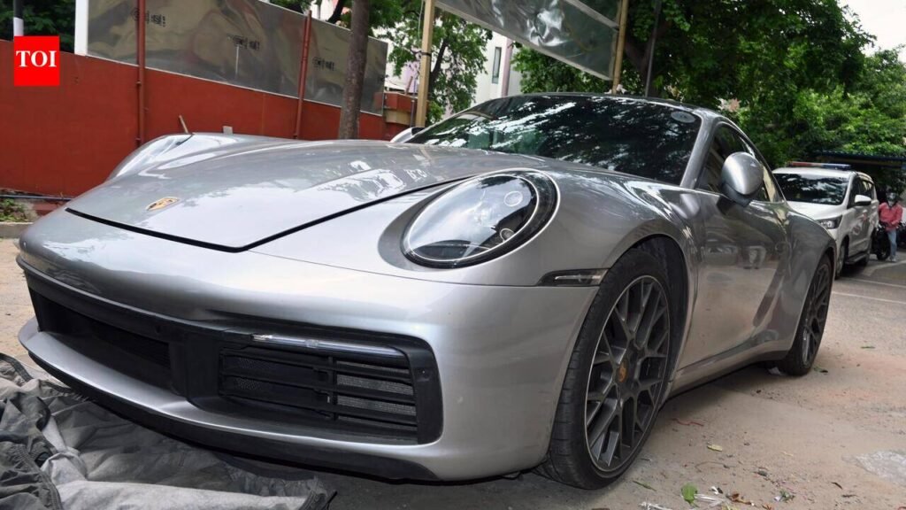 Porsche speed row: Pilot says viral 300kmph video is fake | Ahmedabad News