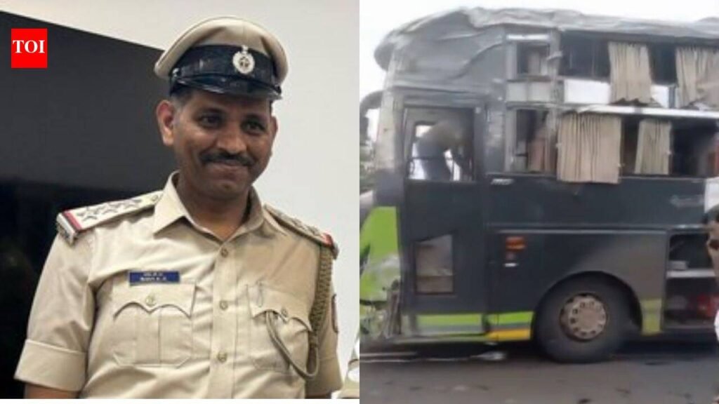 Bengaluru cop among 4 killed as speeding bus crashes on bridge | Bengaluru News