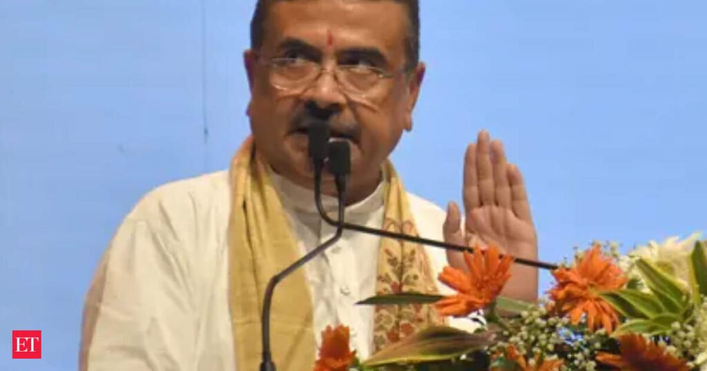 West Bengal CM Suvendu Adhikari targets ‘Azadi’ slogans, questions ‘Red Salute Kishanji’ writing on JU wall