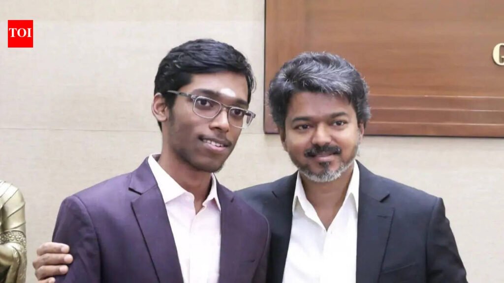 TN CM Vijay hails Praggnanandhaa’s historic Grand Chess Tour win | Chennai News