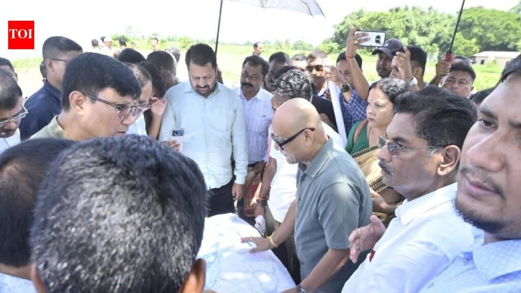 Minister inspects Sivasagar erosion, Bhogdoi embankment breaches, announces permanent measures | Guwahati News