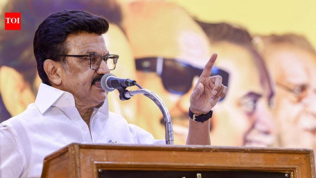 Stalin expands DMK district units to 110, vows to lead party to victory | Chennai News