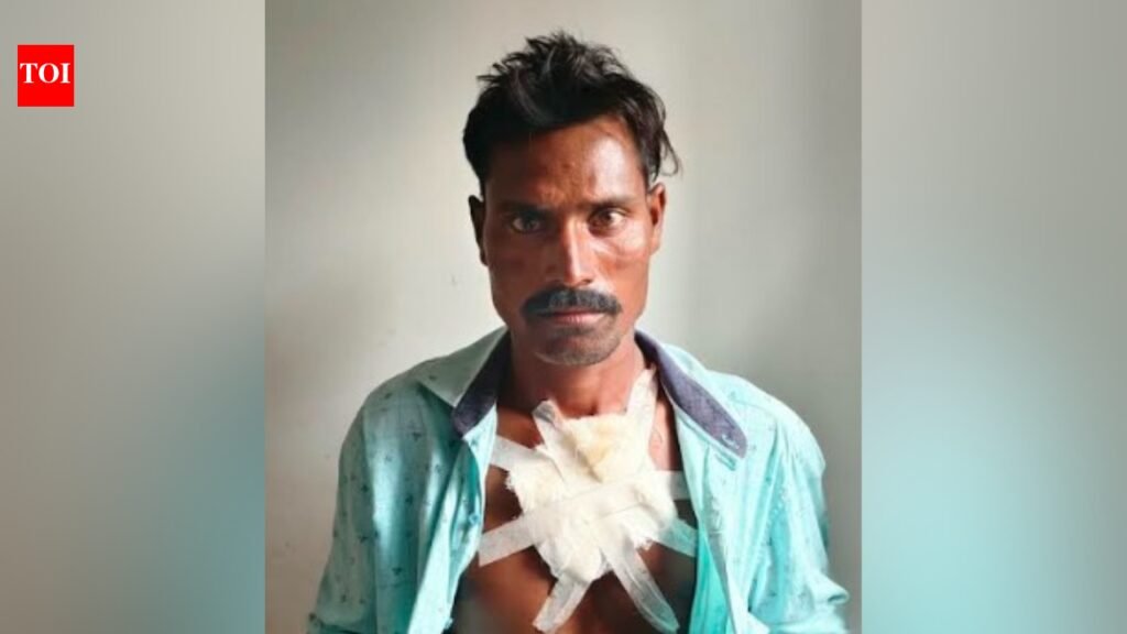 Man attacked with axe by younger brother over domestic dispute in Jharkhand | Ranchi News
