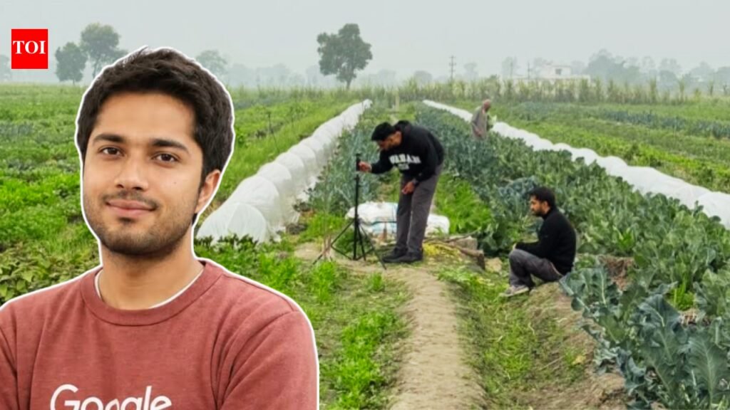 In 2022, he left a ₹83 lakh Google job in Dublin and returned to Punjab for growing organic food; today, Mantaj Sidhu runs a farm-to-home business for hundreds of families |