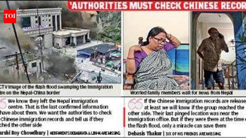 Departed, not arrived: Hopes fade for 37 others from Bengal in Nepal | Kolkata News