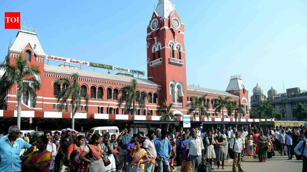 Railways plans four-laning of 11,000-km high-density network; Chennai gets three key corridors | Chennai News