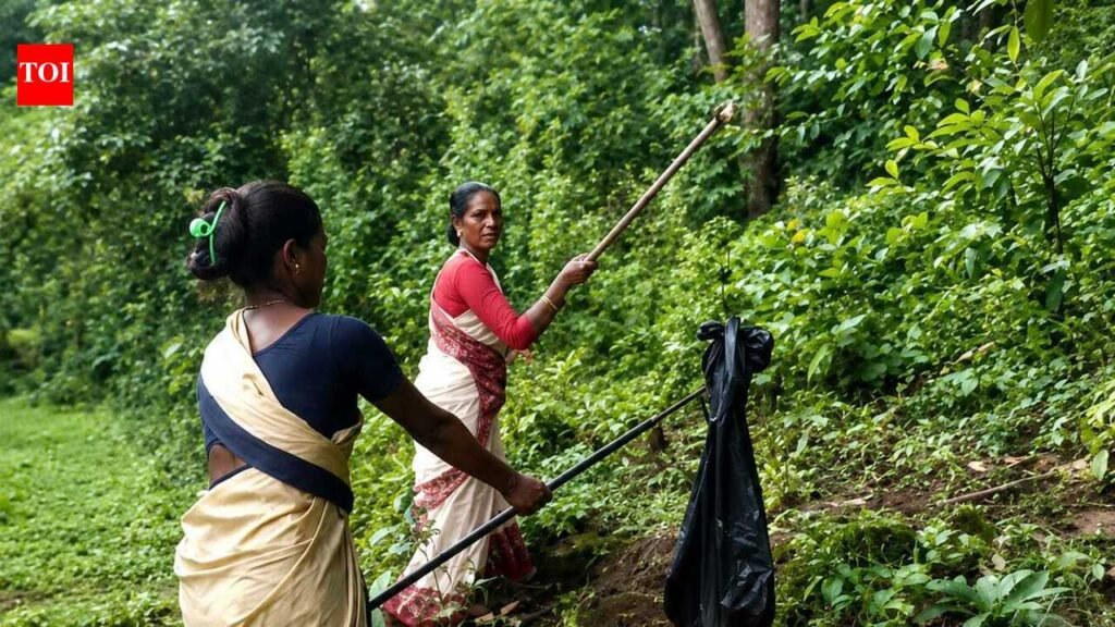 Vanjeevi Didis rescue 7-ft python from chicken coop in PTR | Ranchi News