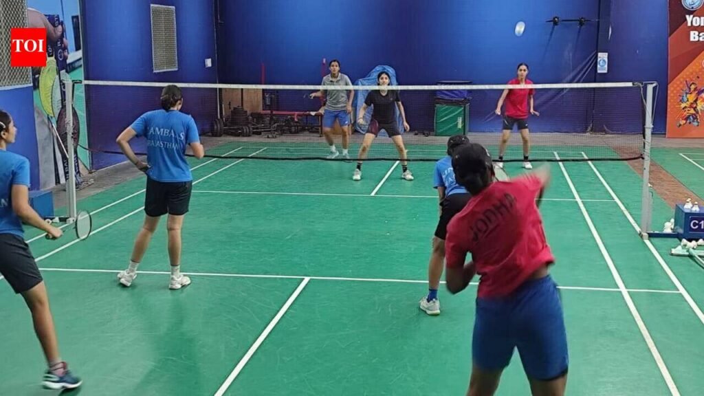 Rajasthan team announced for North Zone Inter-State Badminton Championship slated to be held in Bhilwara from Sept 2 to 6 | Jaipur News