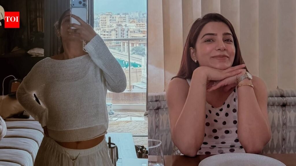 Samantha Ruth Prabhu reacts as fan suggests the name ‘Samraj’ for her first baby with husband Raj Nidimoru: ‘A tad full of ourselves’ | Hindi Movie News