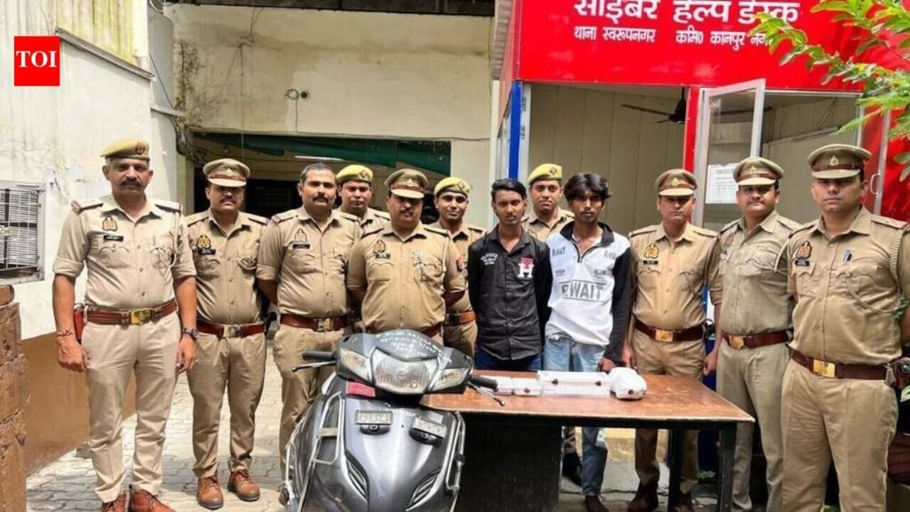 2 held for killing man, running scooter over him in Kanpur | Kanpur News