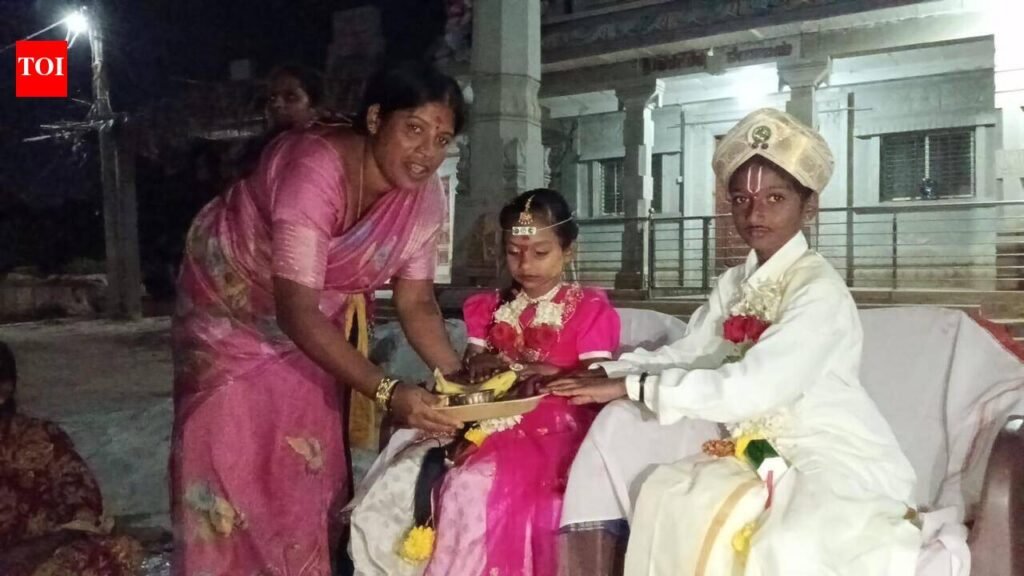 Girls ‘married’ in Chikkaballapura village to invoke rain | Bengaluru News