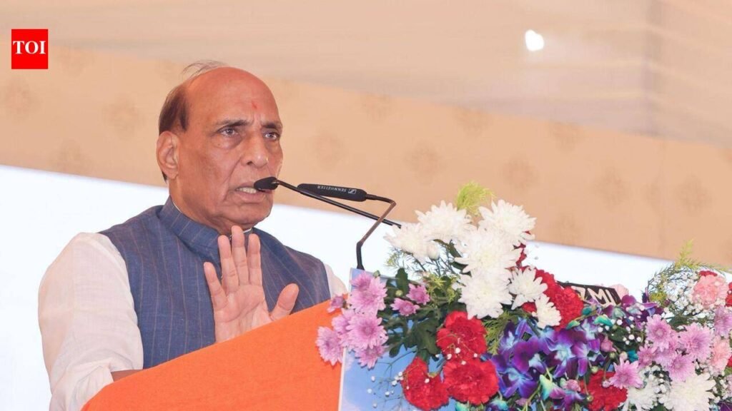 Rajnath links Operation Sindoor women’s valor with Rani Avantibai Lodhi’s legacy | Lucknow News