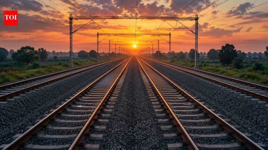 Indian Railways’ busiest rail routes are getting bigger: 41% of India’s rail traffic runs on just 16% of its network; railways plans four tracks across 11,000 kms of its network