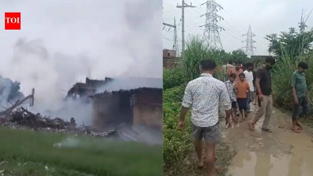 Up Blast: 8 dead, several injured in blast at cracker manufacturing unit in UP | Prayagraj News