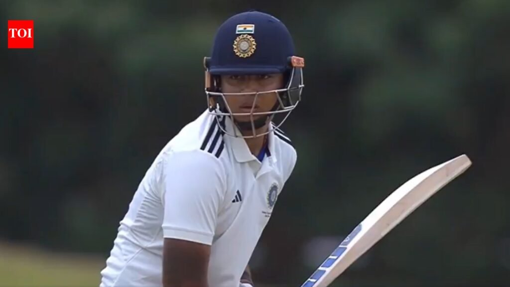 Vaibhav Sooryavanshi scripts history, breaks all-time Duleep Trophy record in semi-final | Cricket News