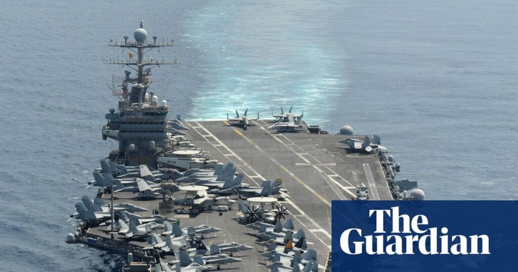 Trump downplays concerns about sailors aboard USS Abraham Lincoln amid record deployment | Donald Trump