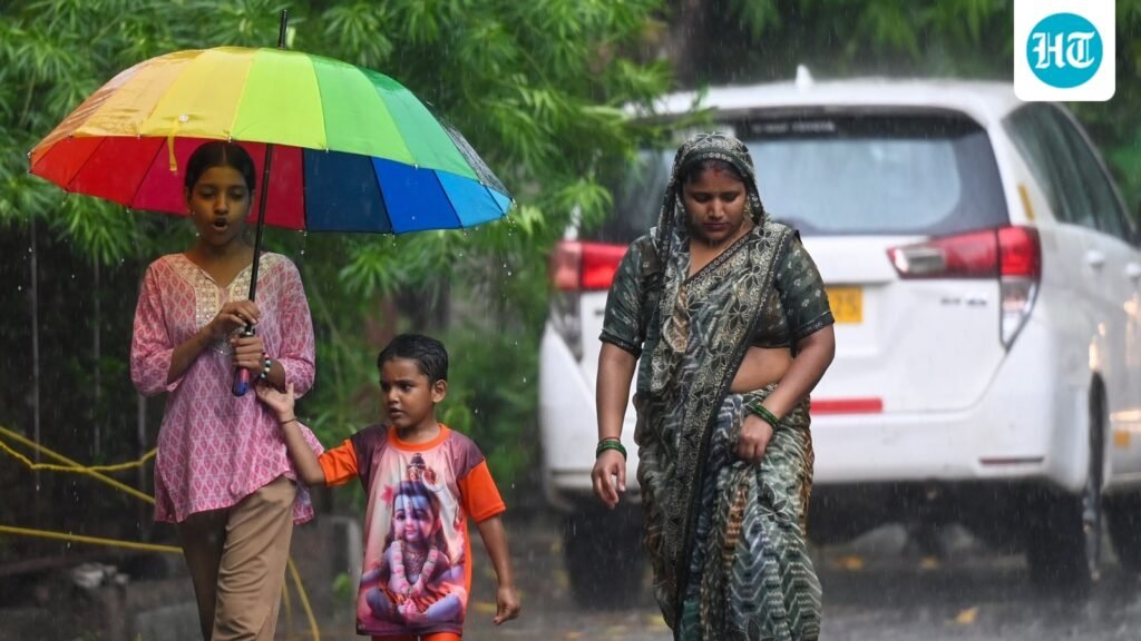 Rain lashes Delhi as IMD issues yellow alert across capital, NCR