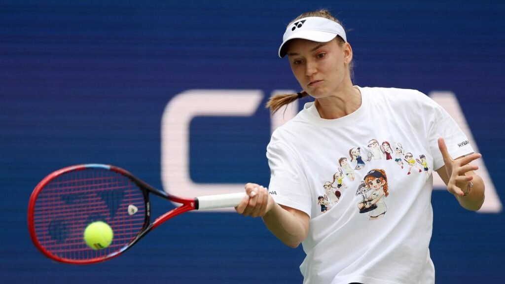 Rybakina on track to recover from injury and play at U.S. Open