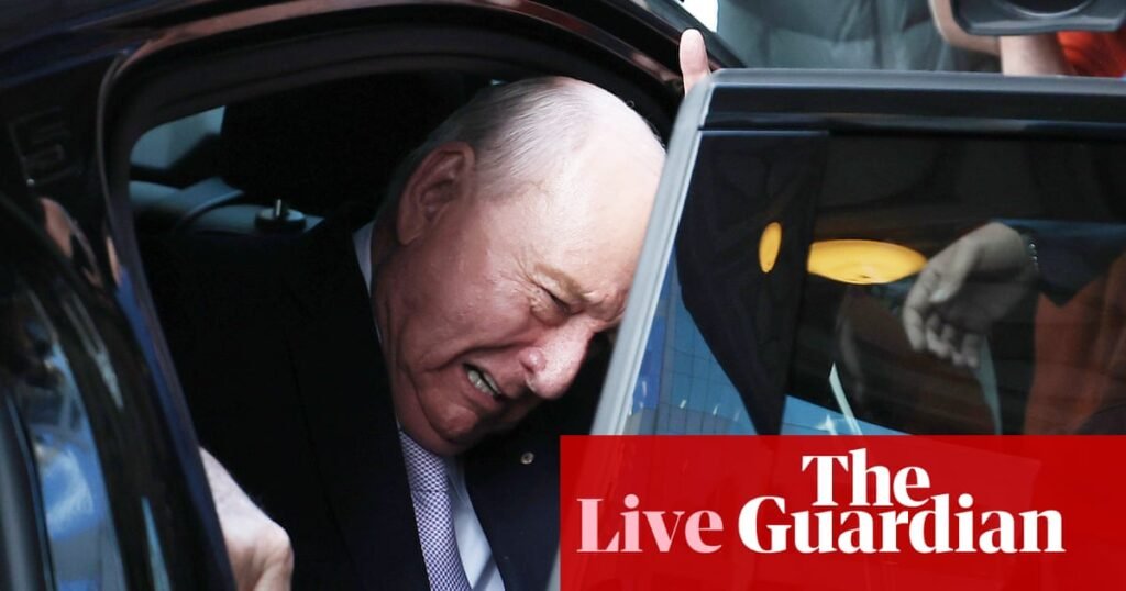 Alan Jones trial live updates: former teenage sports star to continue giving evidence against ex-broadcaster accused of indecent assaults | Alan Jones trial