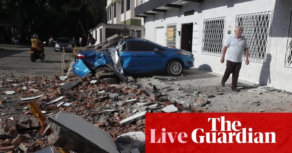 At least 20 dead after 7.4 magnitude earthquake shakes Colombia – latest news | Colombia