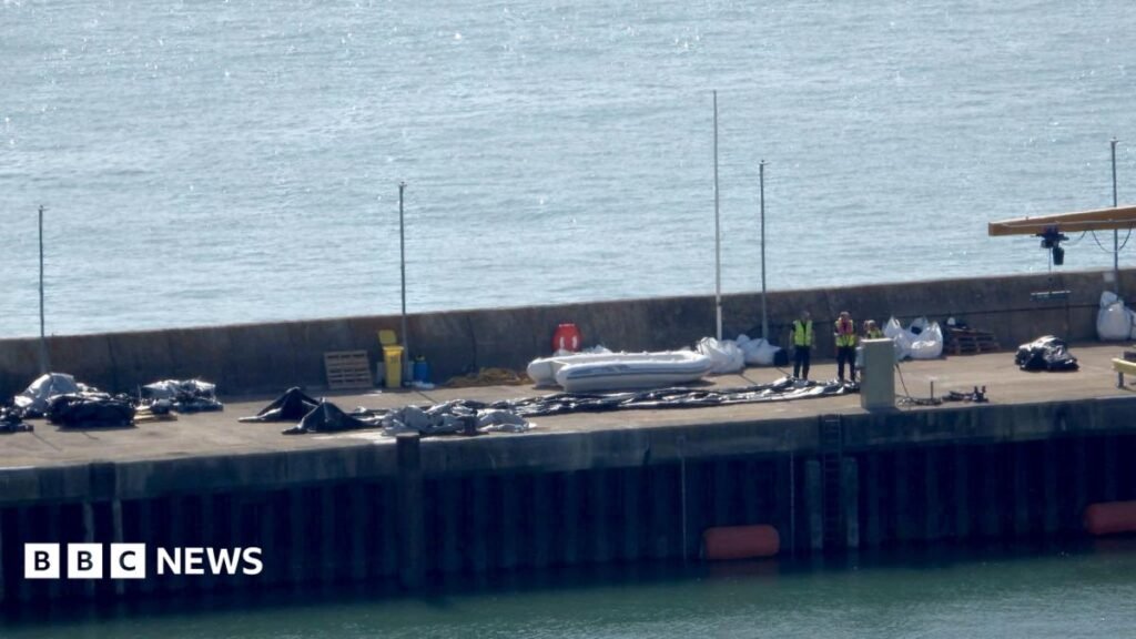 Record 230 people cross English Channel in one small boat