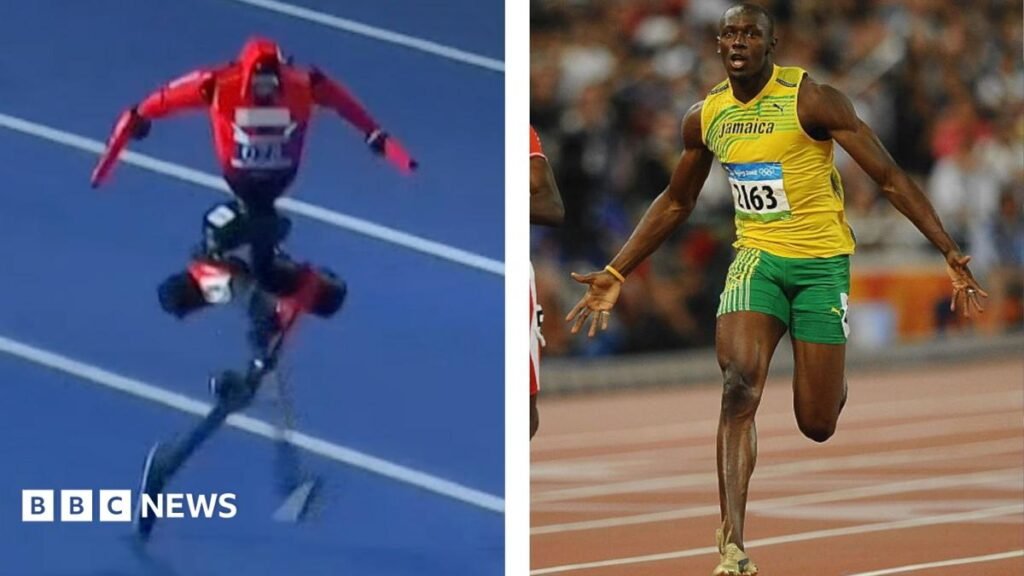 Watch: Moment robot attempts to beat Usain Bolt’s 100m record