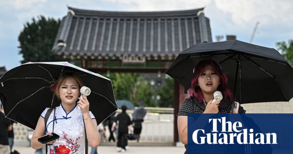 ‘Stop all outdoor activities’: South Korea records its highest ever temperature | South Korea