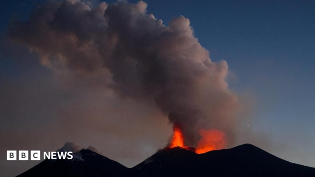 Mount Etna: US hiker dies after being struck by lightning on Italian volcano