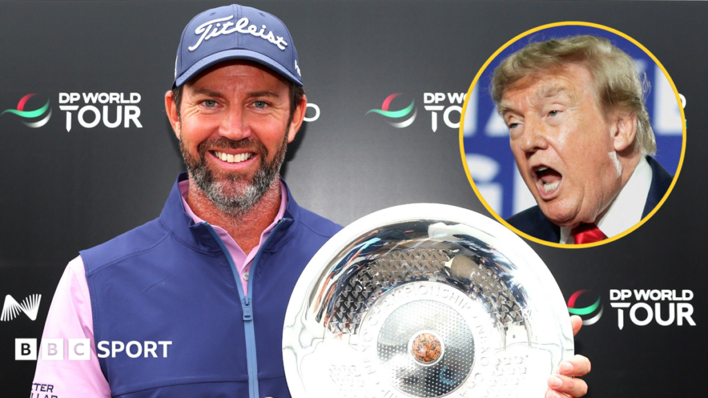 President Donald Trump calls Scott Jamieson after Scot ends 14-year wait for second title