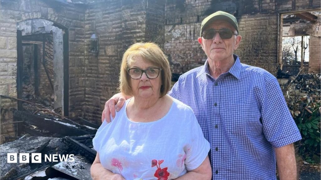 Stourbridge couple devastated by loss of home to wildfire