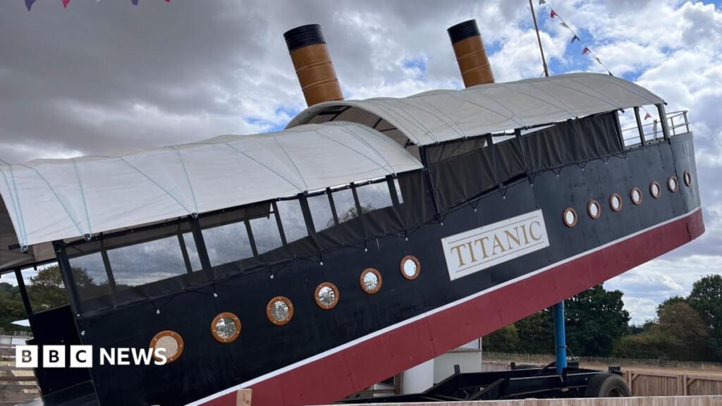 Hitchin fruit farm defends Titanic-themed ride after backlash
