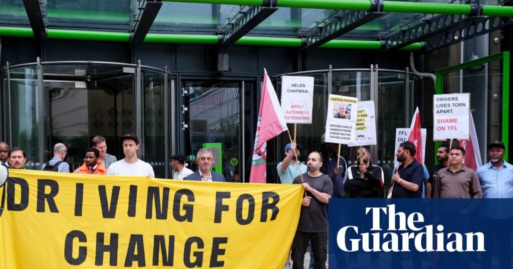 Uber driver takes TfL to court over ‘pain‘ caused by licence renewal delay | TfL