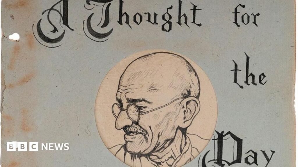 Mahatma Gandhi’s handwritten reflections on life sold for $1.69m at Indian auction