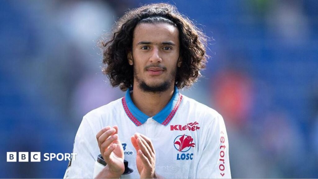 Ayyoub Bouaddi: Man City agree £86m deal for Lille midfielder
