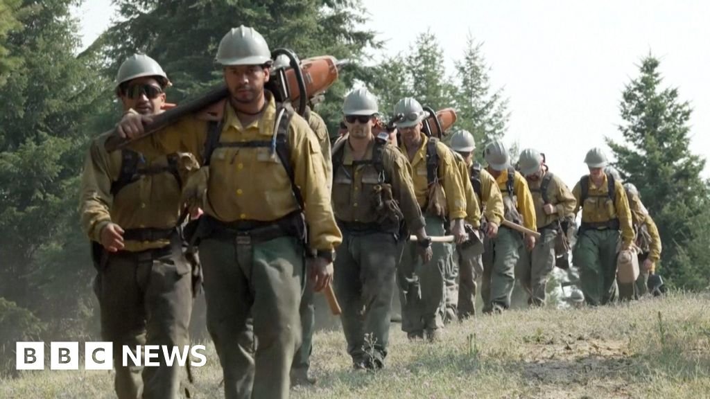 Team of former inmates on frontline of Spokane wildfires