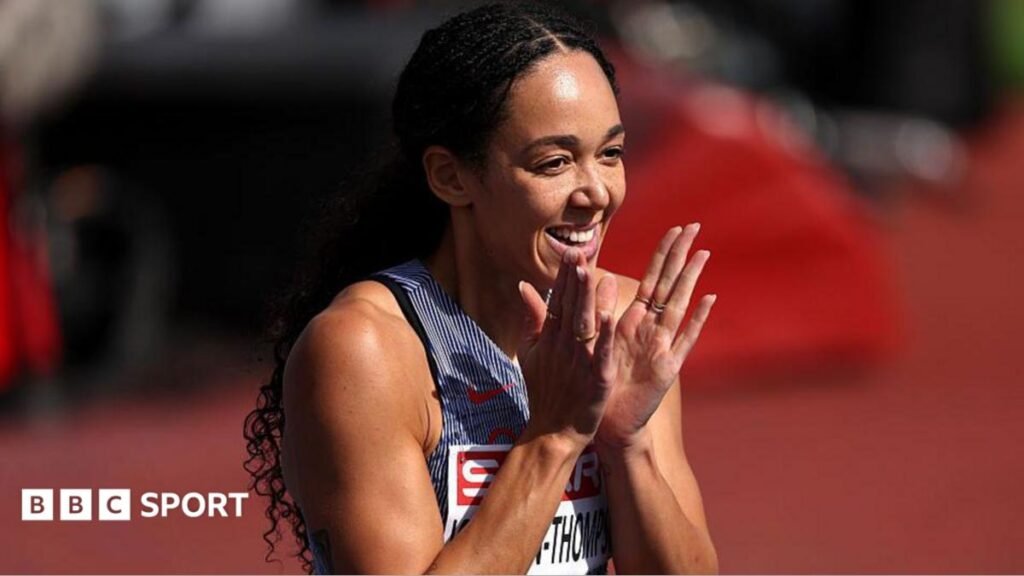 European Athletics Championships 2026: Katarina Johnson-Thompson boosts heptathlon medal hopes in high jump