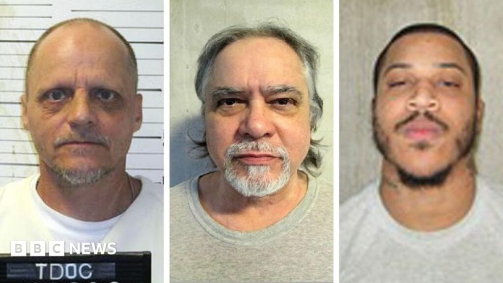 Three men will be executed the same day as US sees steep rise in death penalty