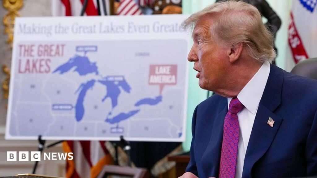 Trump pushes Apple to change ‘Lake Ontario’ to ‘Lake America’ on its maps