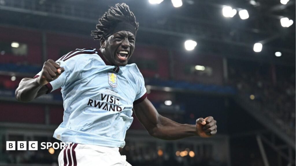 Aston Villa: Striker Brian Madjo makes impressive entrance after eight months in limbo