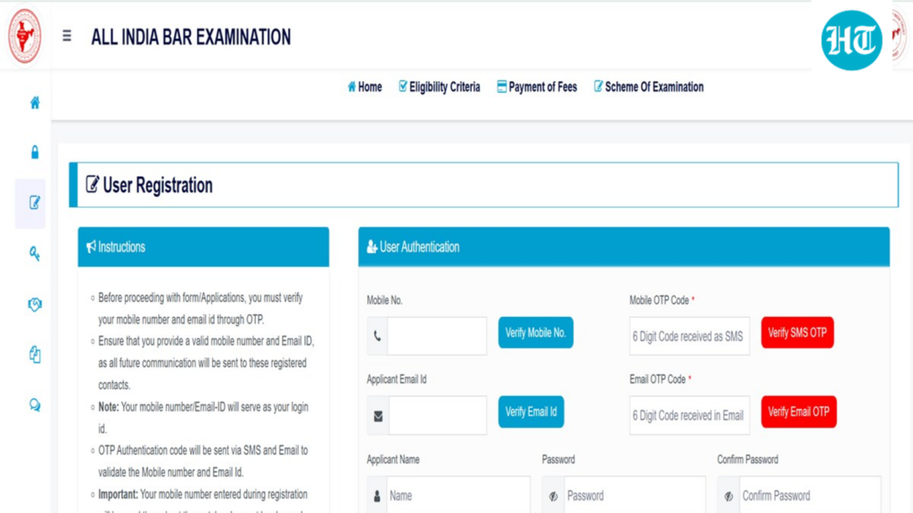 AIBE 22 Exam: Registration begins at allindiabarexamination.com, direct link to apply here
