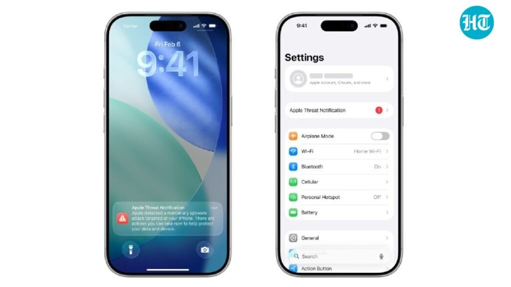 Apple issues spyware warning to iPhone users worldwide: What to do if you receive the alert
(HT Tech)