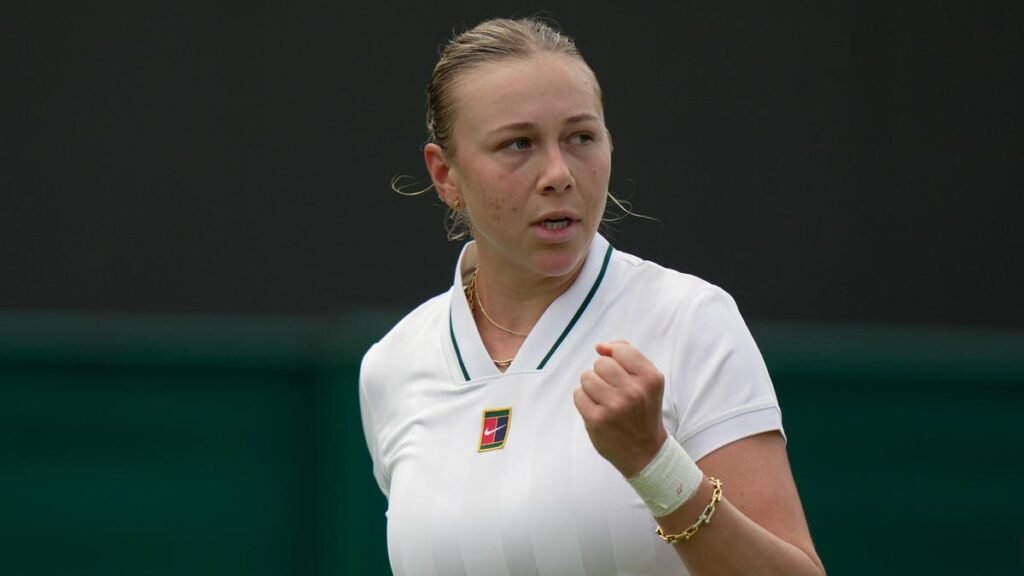 Wimbledon 2026: Anisimova brushes aside Gjorcheska for winning return to Wimbledon