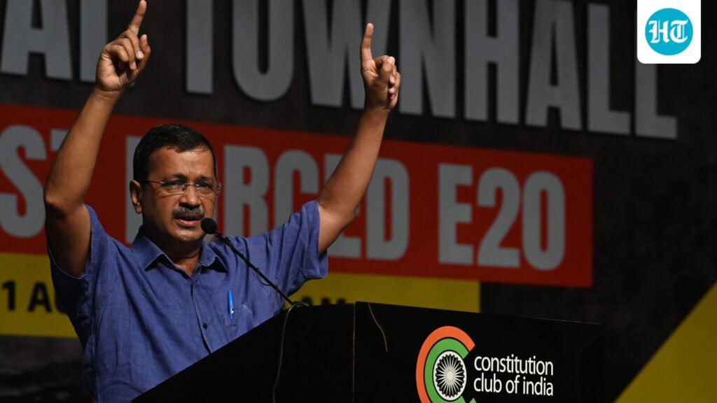 ‘On Aug 4, at 12 pm’: Kejriwal plans march to PM’s residence with ‘100 who don’t fear jail’ over E20 concerns