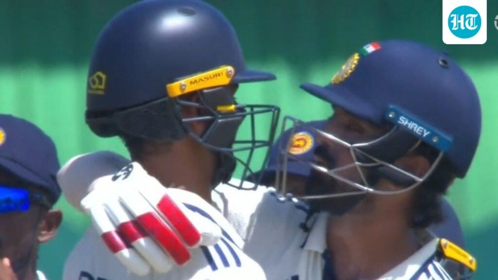KL Rahul hugs, nearly kisses Devdutt Padikkal after surviving LBW review on teammate’s advice during 1st Sri Lanka Test