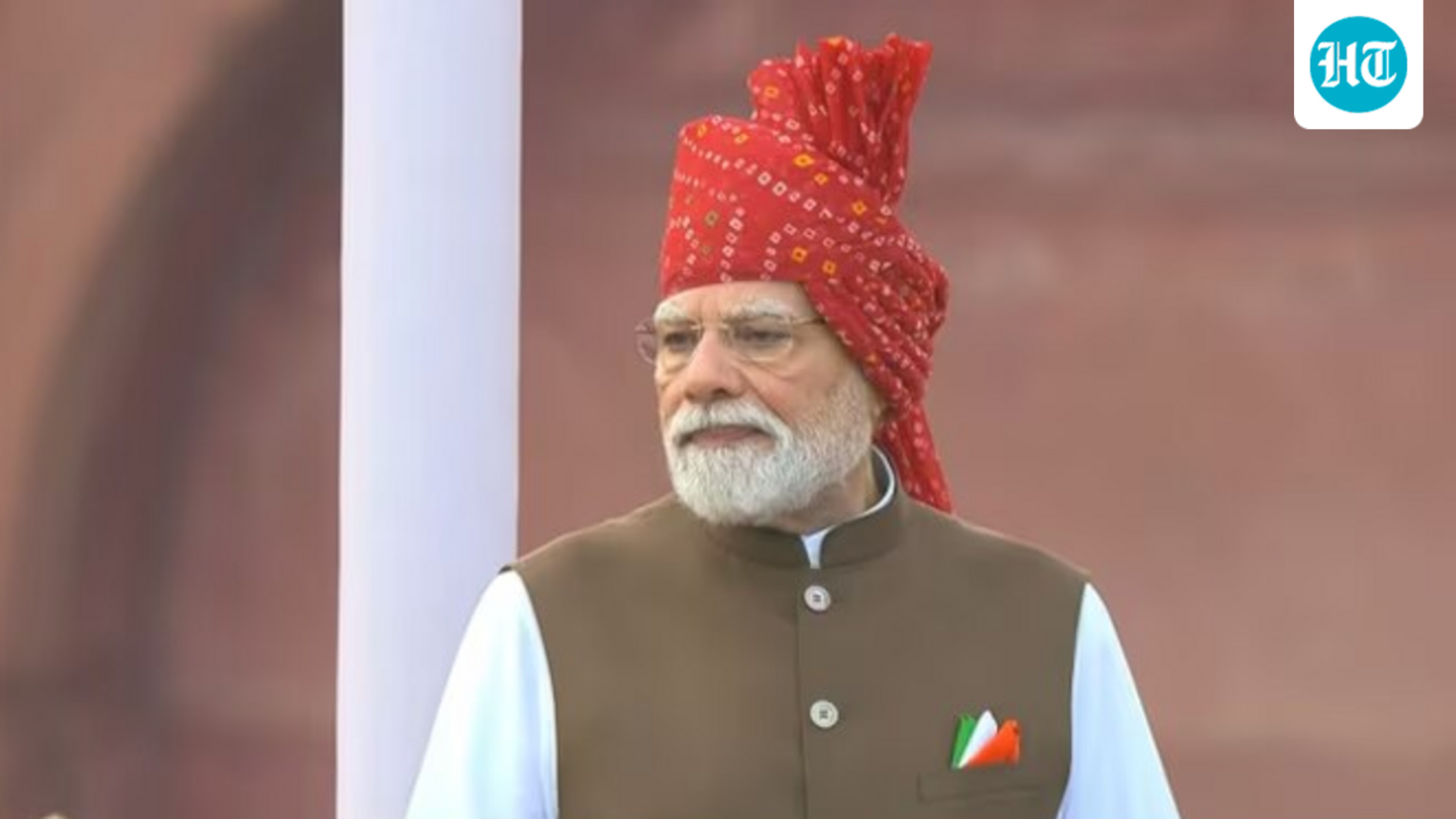 Prime Minister Narendra Modi’s Independence Day 2026 look decoded: Red bandhani safa to tricolour pocket square